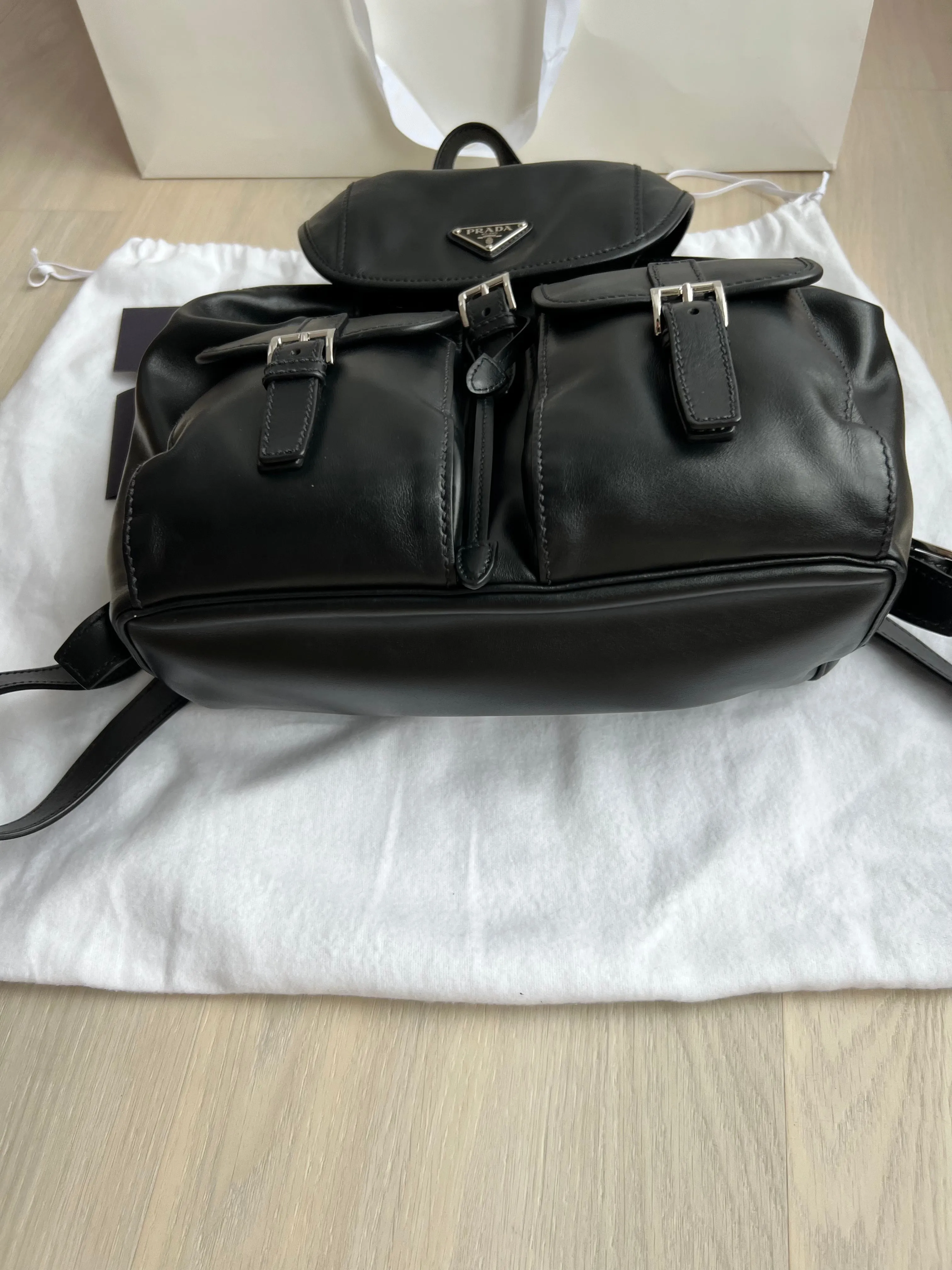 Prada Leather Backpack