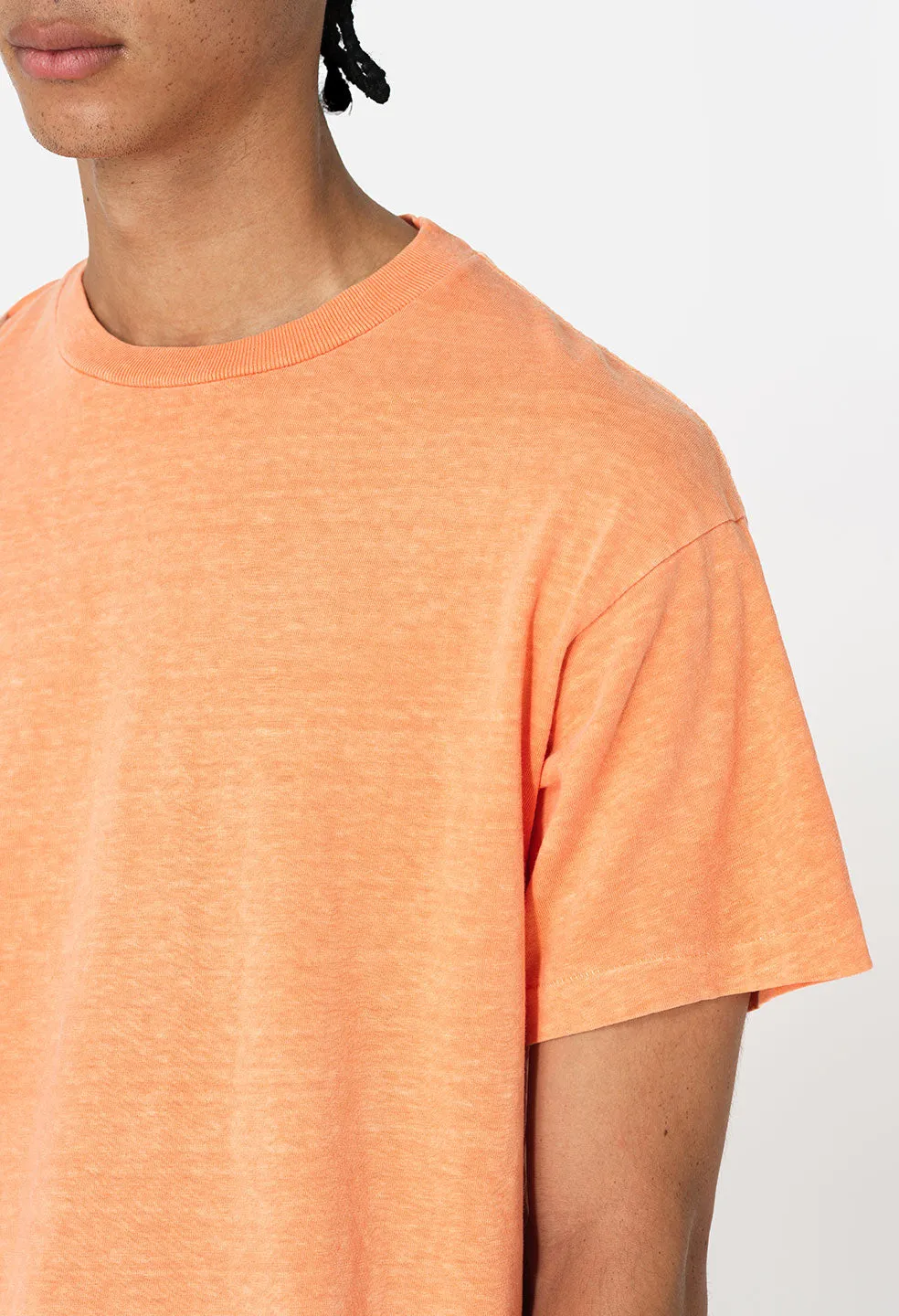 Riviera Cropped Tee / Papaya