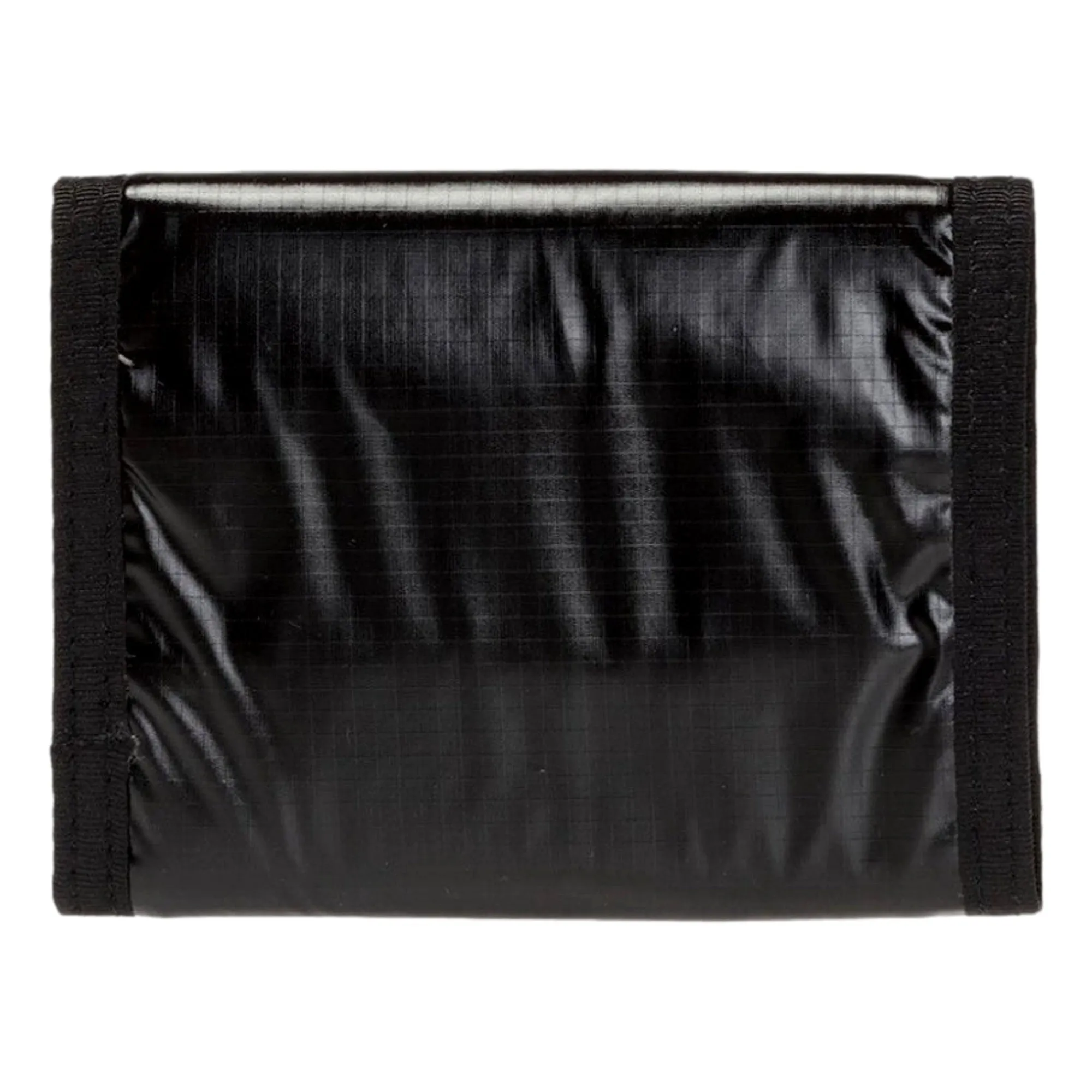 Saint Laurent Nuxx Ripstop Black Trifold Flap Wallet