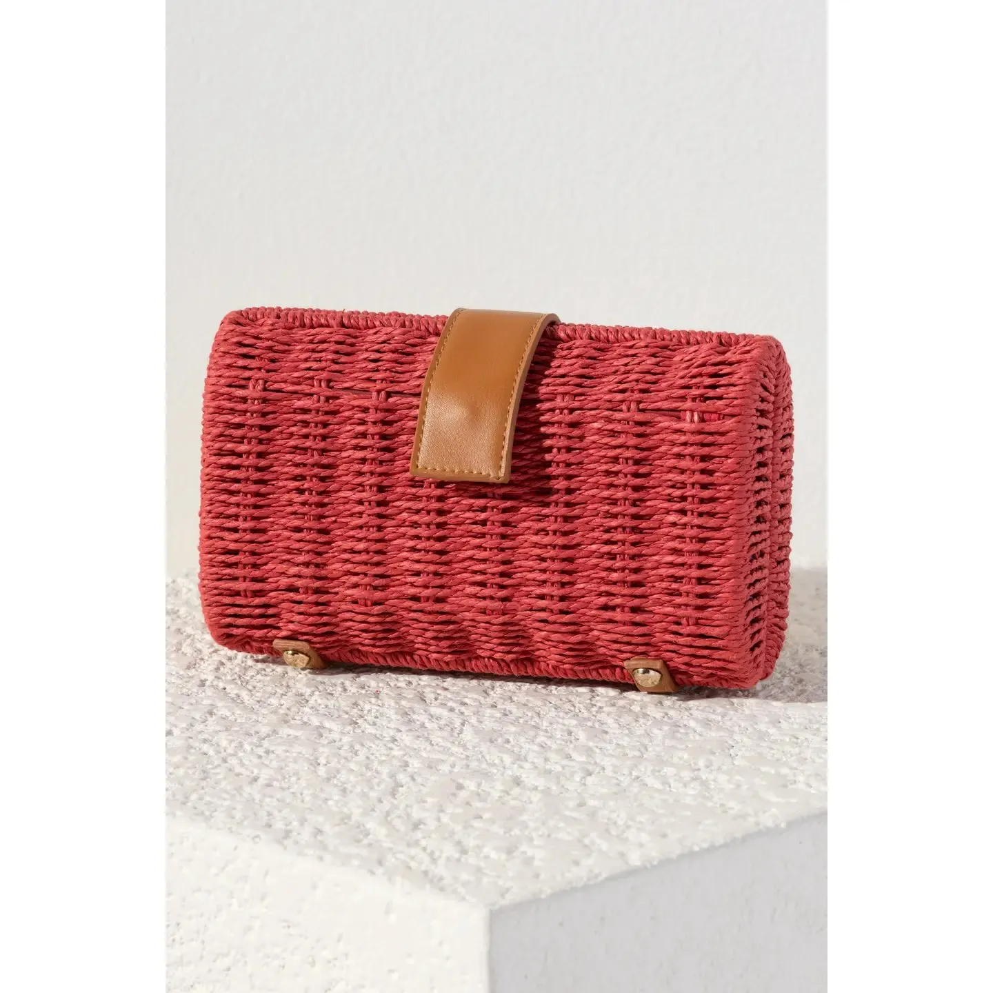 Shiraleah Augustine Clutch - Red