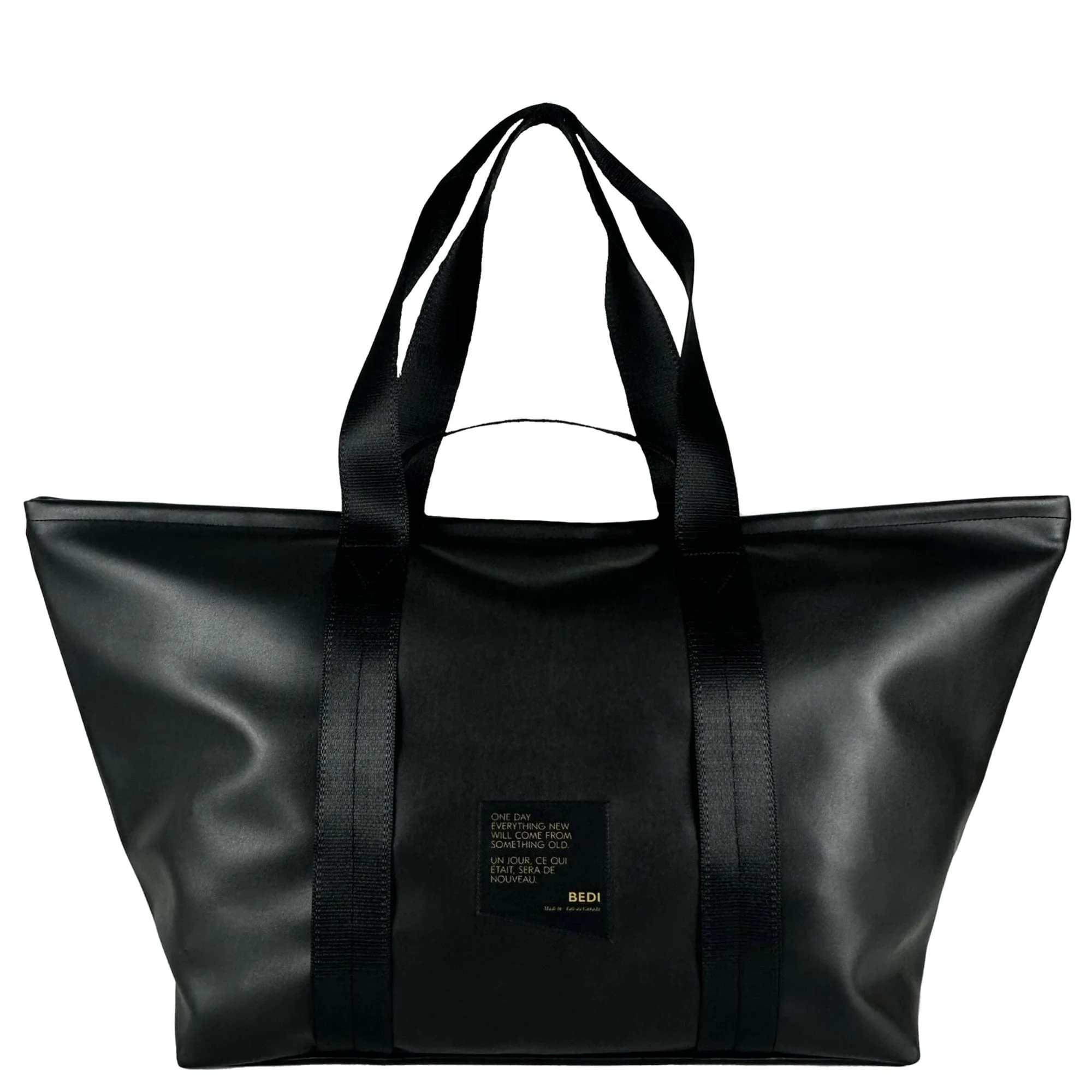 Shoalts DESSERTO Vegan Cactus Leather Weekender | Black