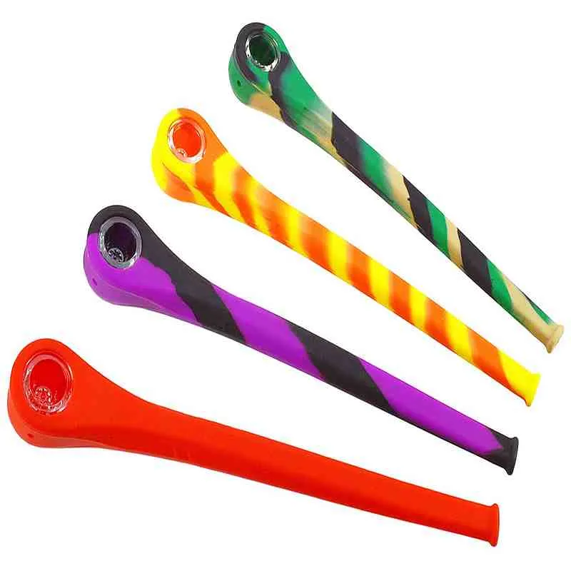 Silicone Hand Pipe 23 cm