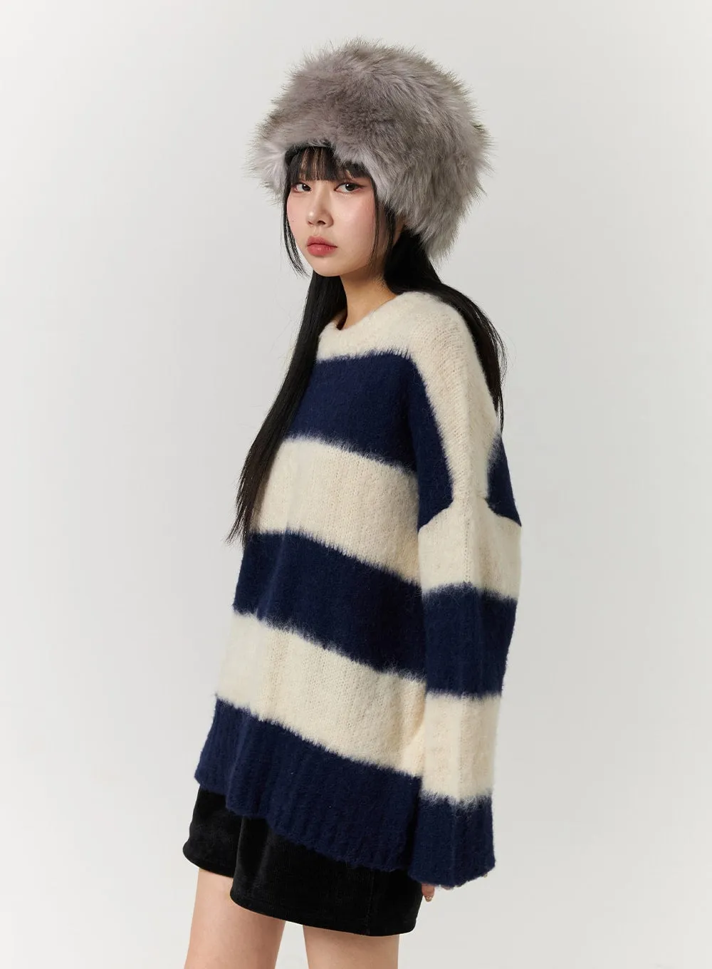 Soft Stripe Sweater CJ404