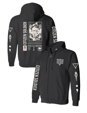 Still Breathing Zip Hoodie