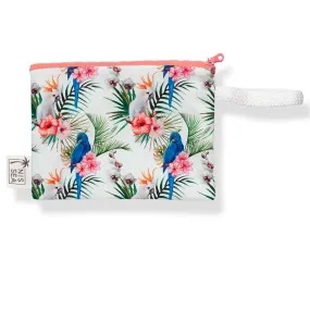 Summer Beach Clutch Flowers & Birds