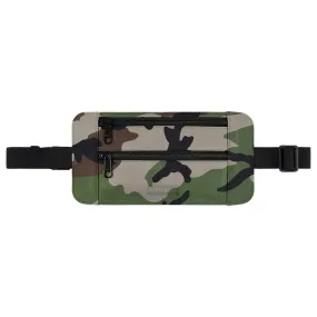 SUPREME LEATHER WAIST POUCH -CAMO