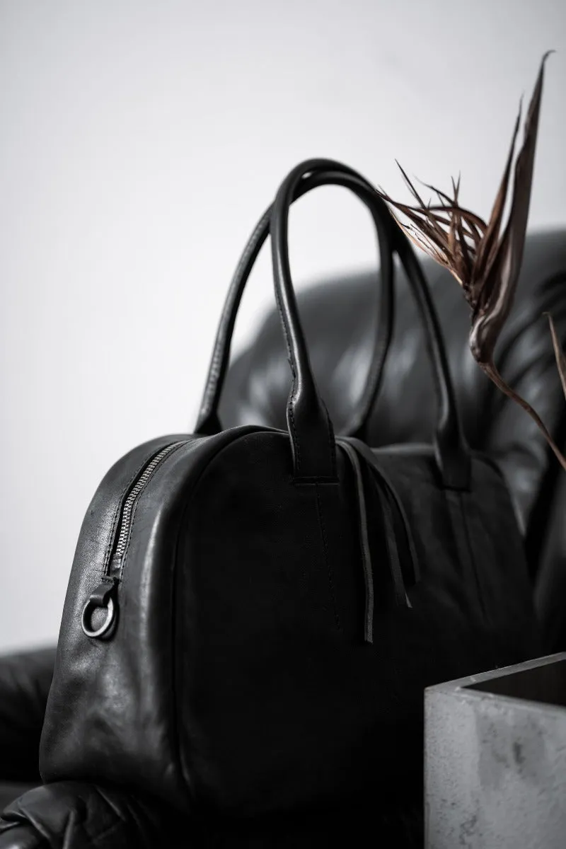 Tagliovivo | Bowling | Hochwertige Designer Ledertasche in Schwarz