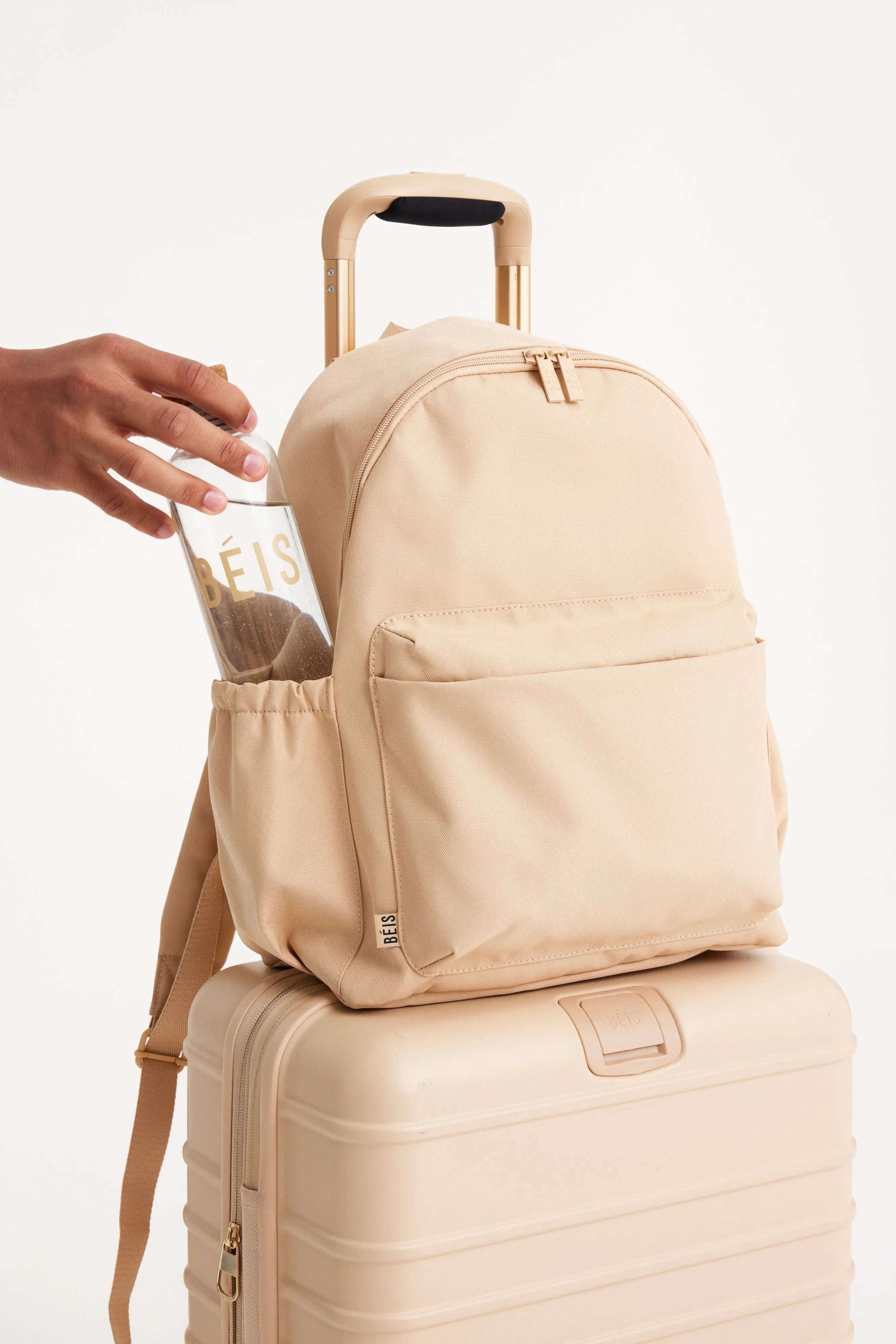 The BISics Backpack in Beige