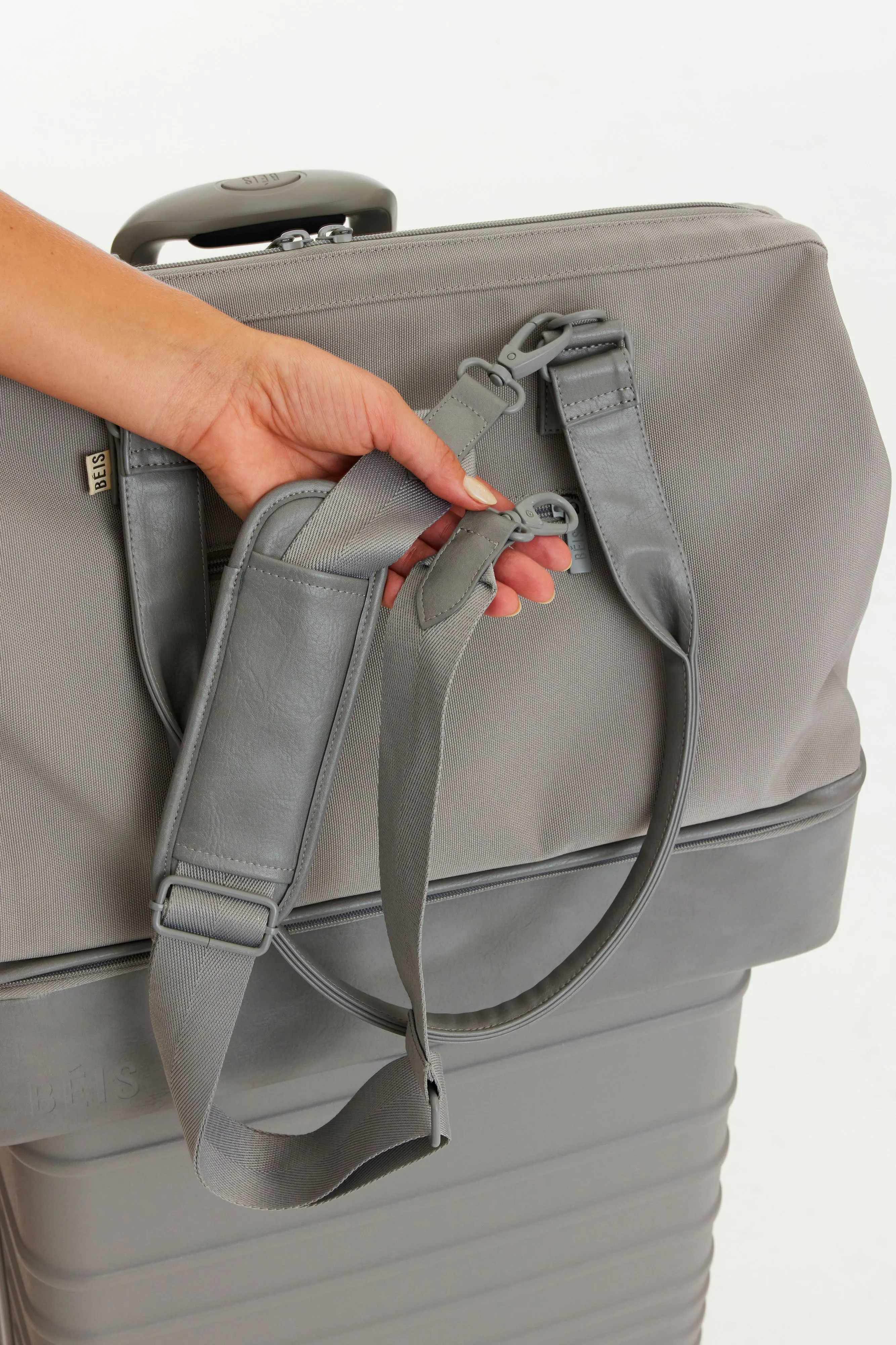 The Convertible Weekender in Grey