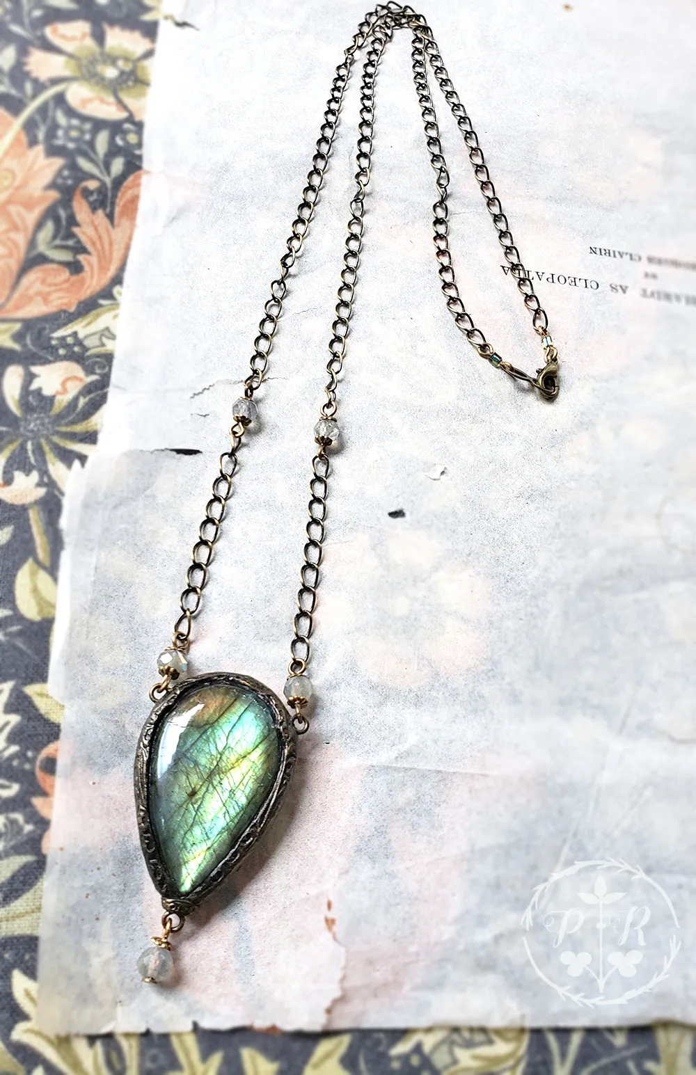 The Faire Serena ~ Labradorite Amulet