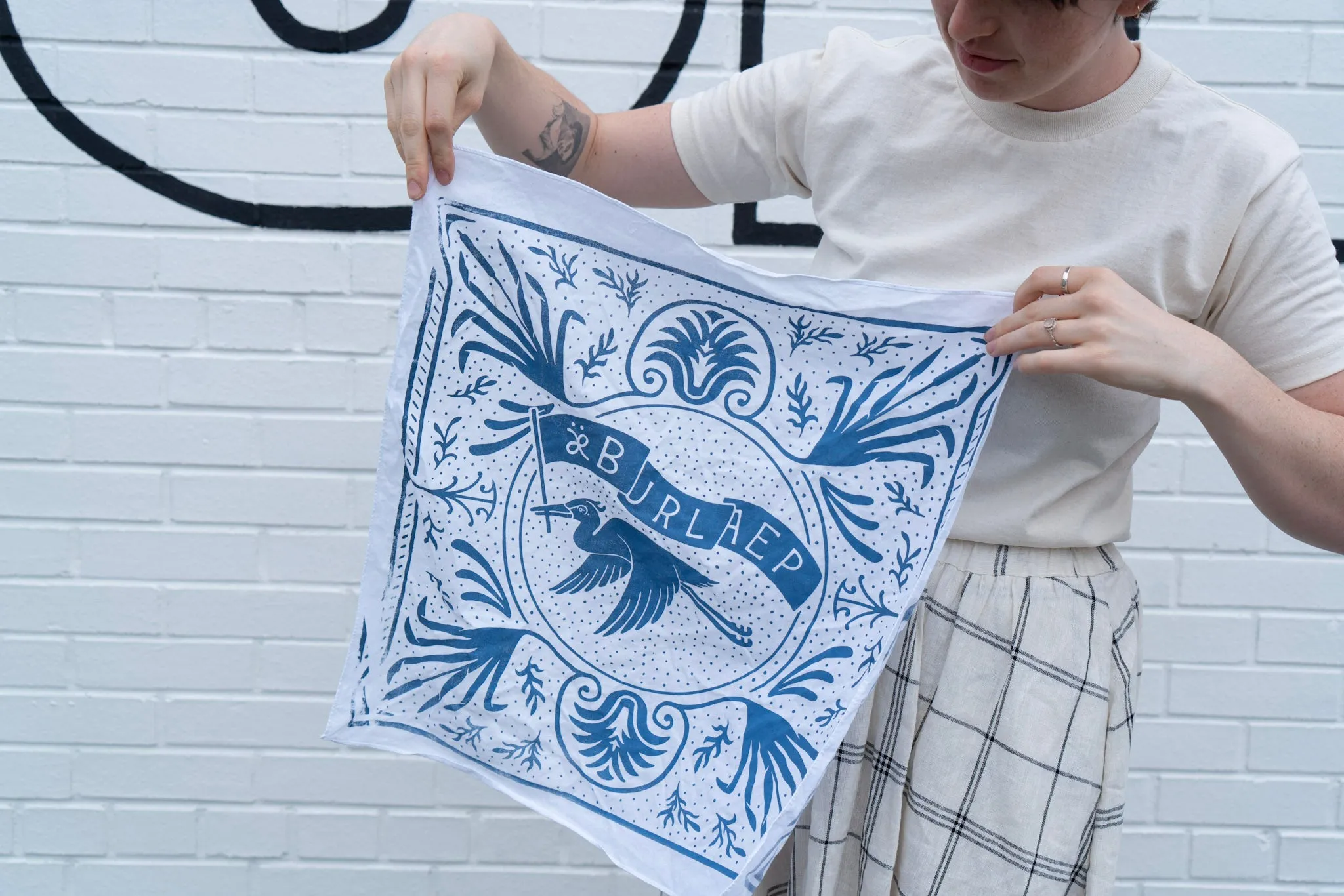 The Great Blue Heron Bandana