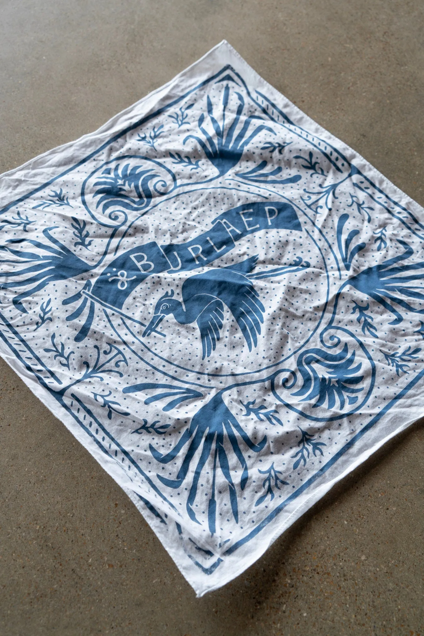 The Great Blue Heron Bandana