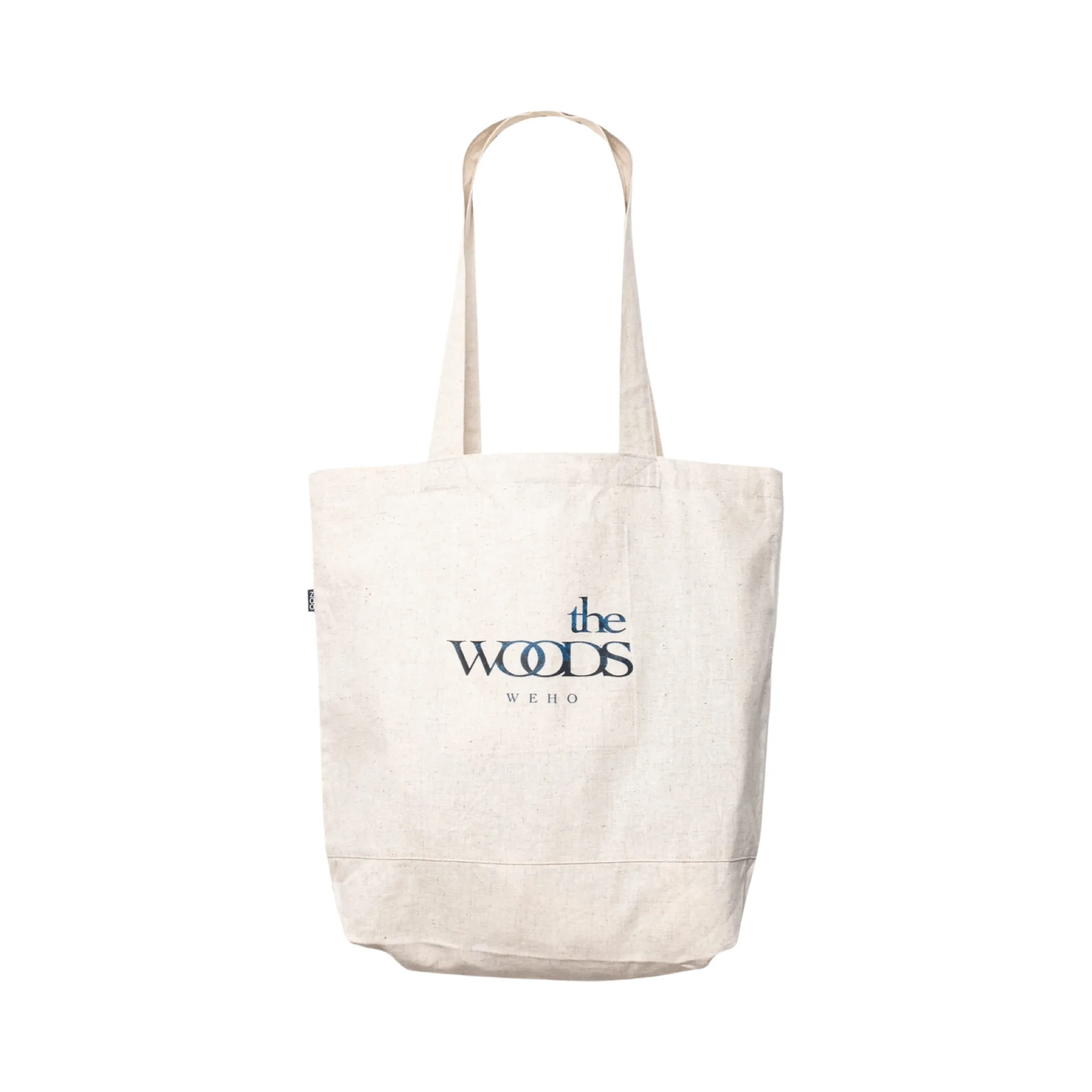 the WOODS HEMP TOTE BAG NATURAL