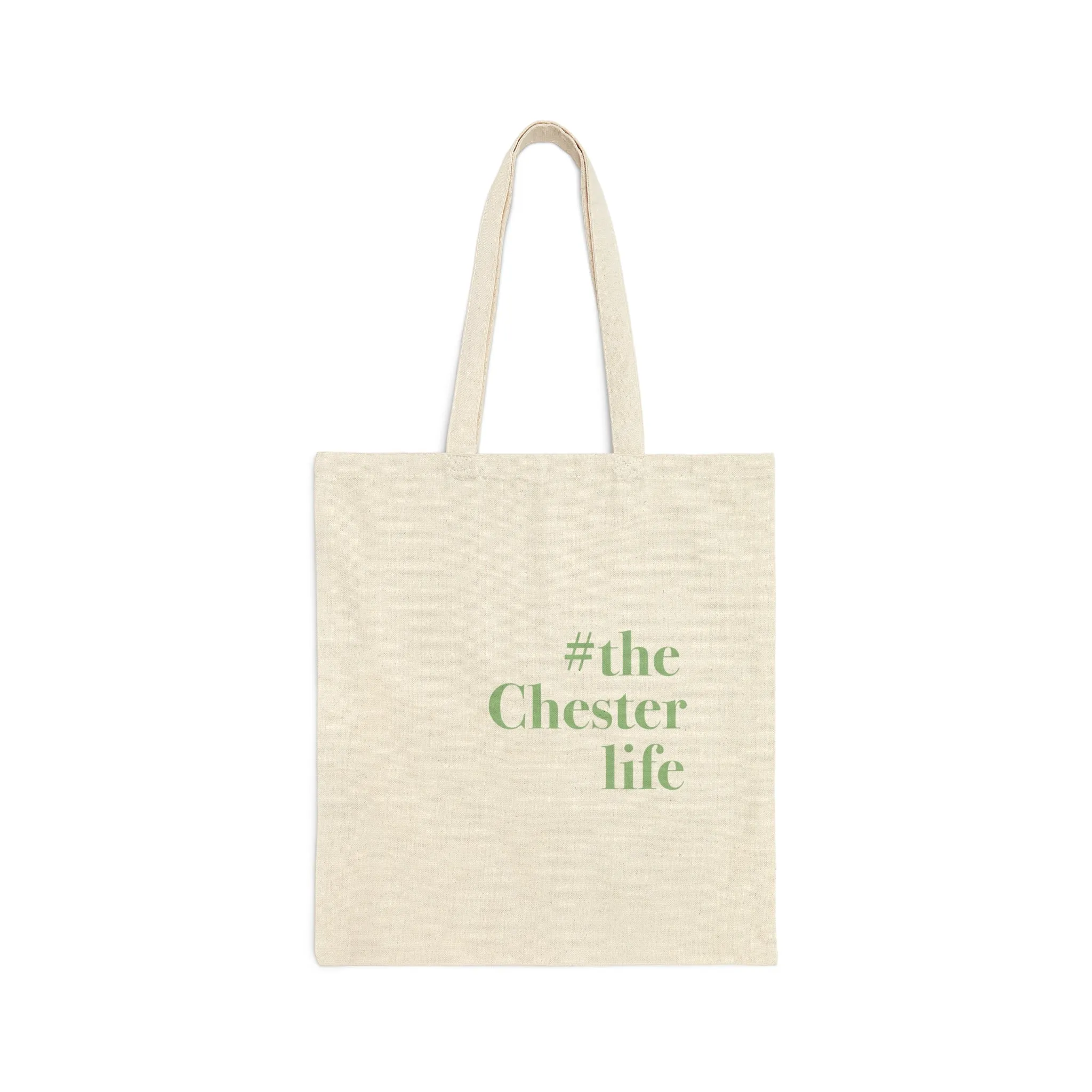 #thechesterlife Cotton Canvas Tote Bag