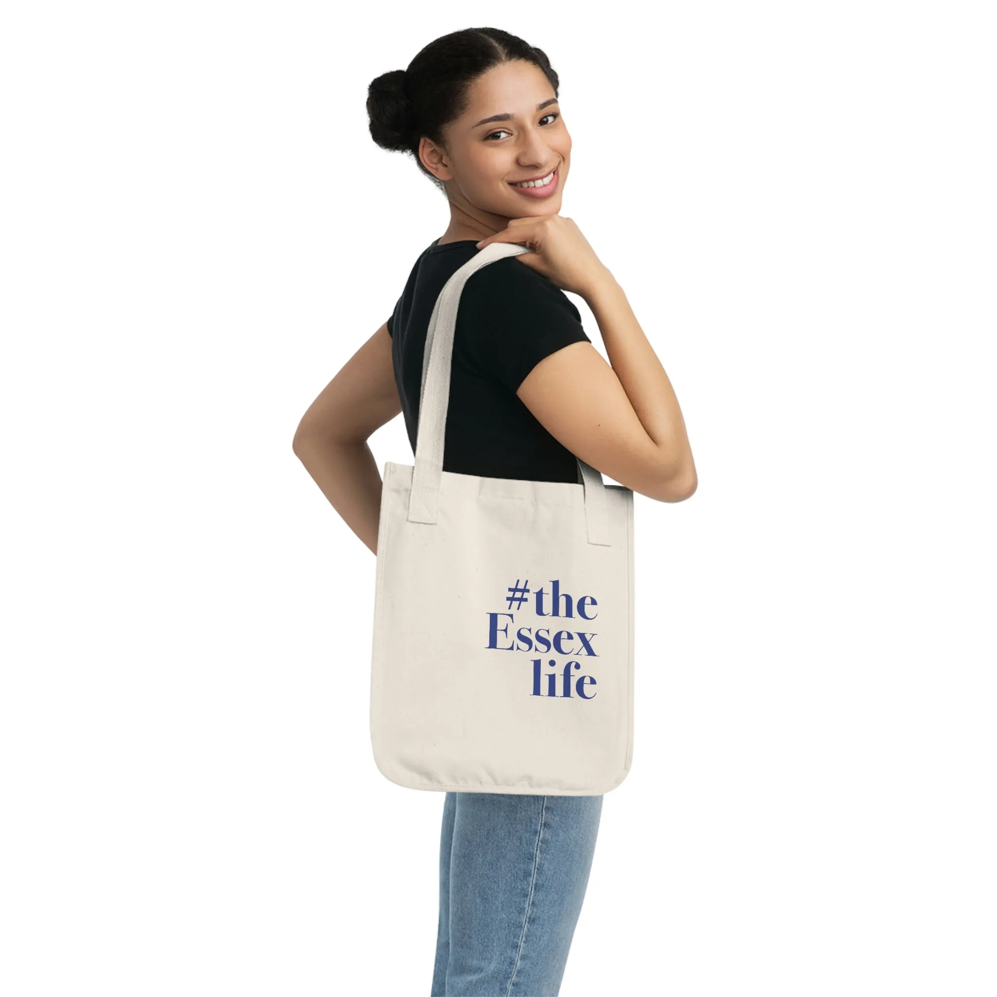 #theessexlife Organic Canvas Tote Bag