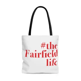 #thefairfiellife AOP Tote Bag