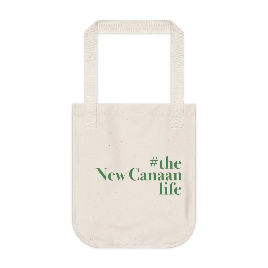 #thenewcanaanlife Organic Canvas Tote Bag