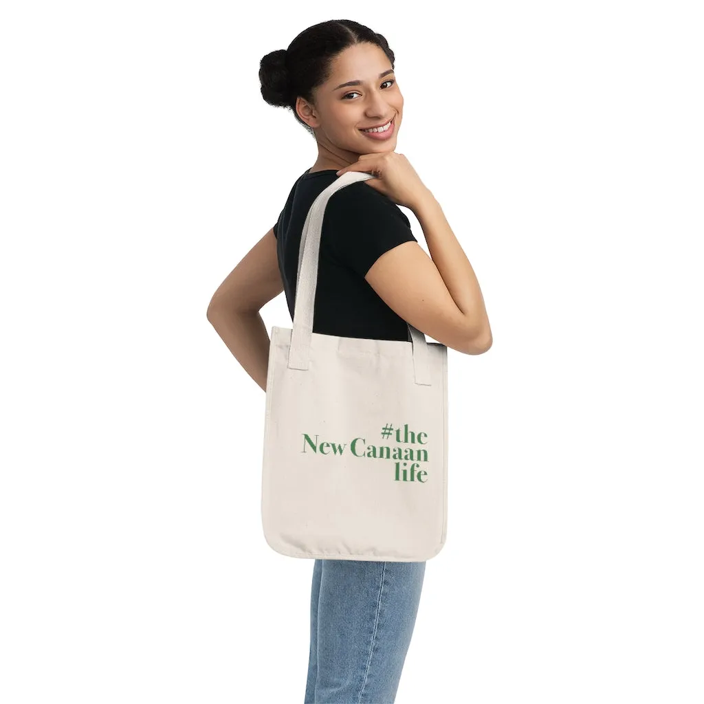 #thenewcanaanlife Organic Canvas Tote Bag