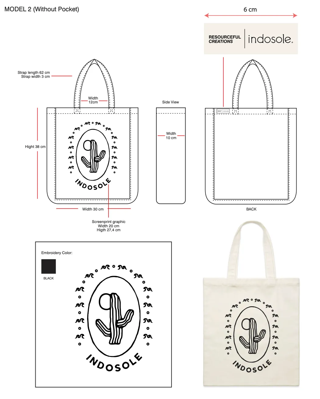 Tote Bag - Cactus