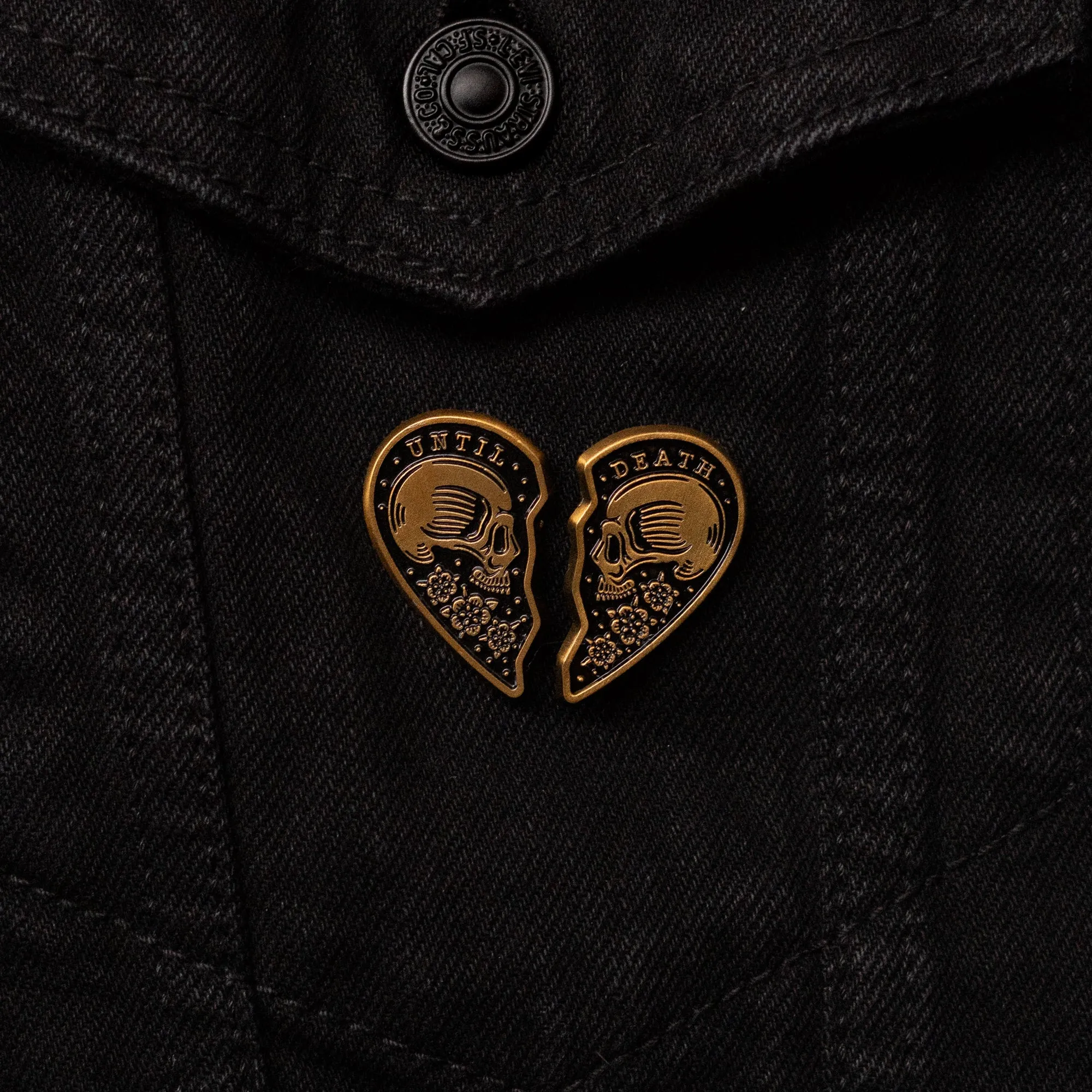 UNTIL DEATH - PIN BADGE SET