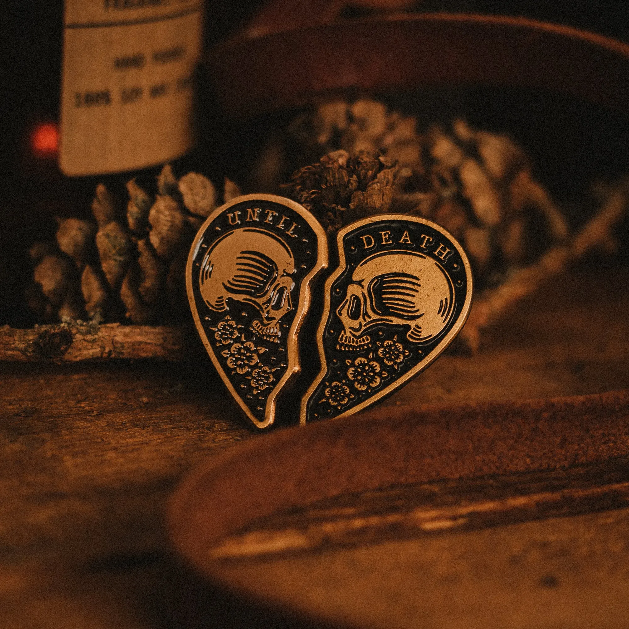 UNTIL DEATH - PIN BADGE SET