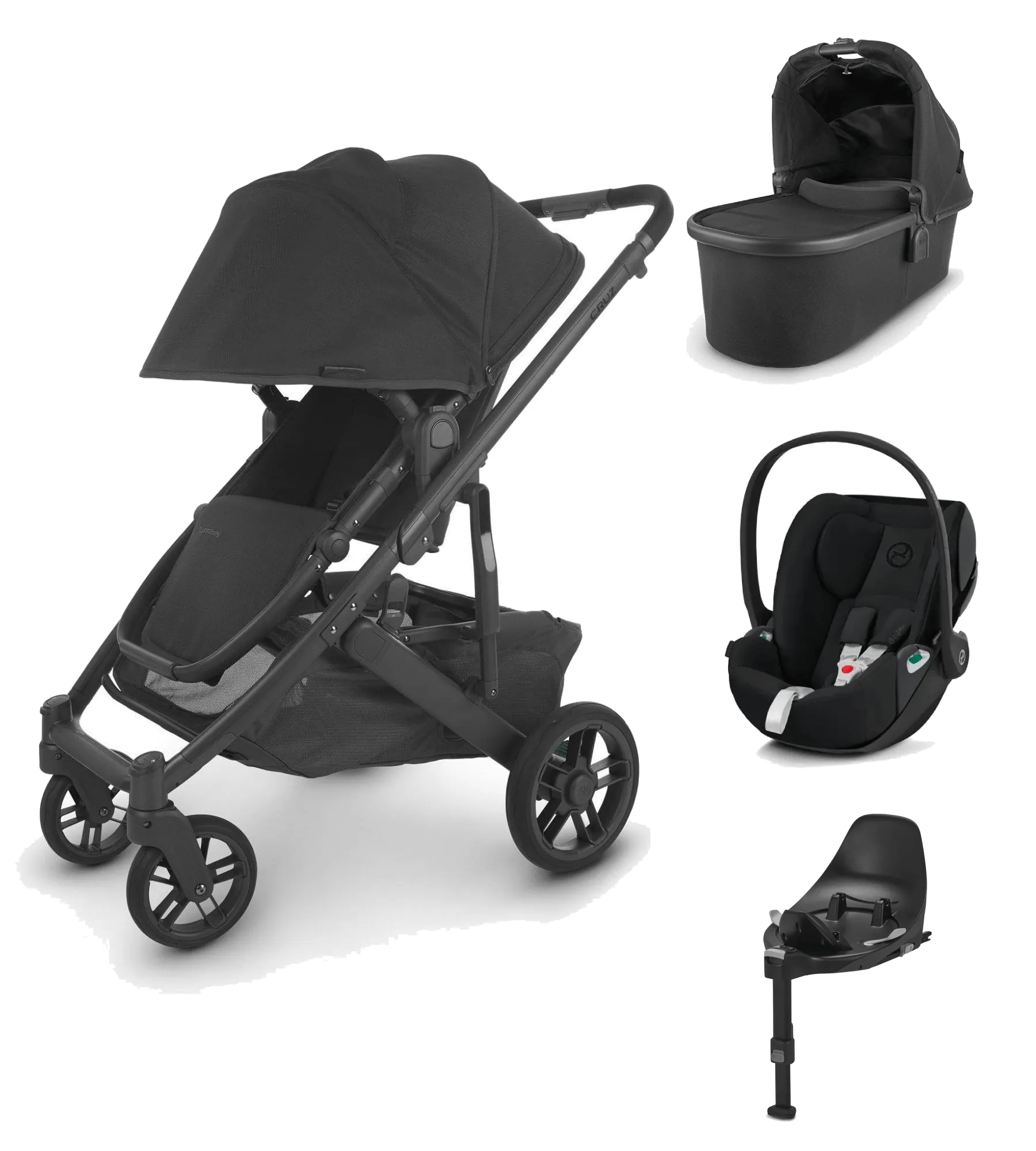 UPPAbaby Cruz V2 with Cloud T Car Seat and Base - Jake