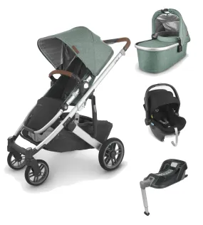 UPPAbaby Cruz V2 with Mesa Car Seat and Base - Emmett