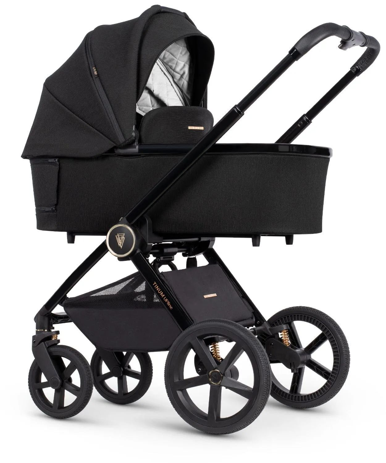 Venicci 3 in 1 Tinum UPLINE Cloud T Travel System - All Black