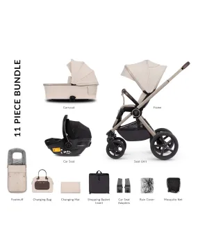 Venicci 3 in 1 Tinum UPLINE Pram - Stone Beige