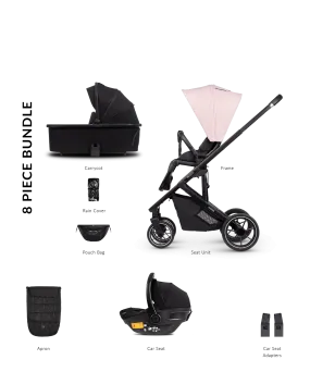 Venicci Empire 3in1 Travel System - Silk Pink