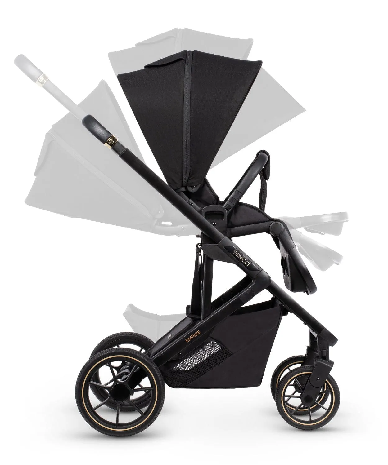 Venicci Empire Deluxe City Travel System - Ultra Black