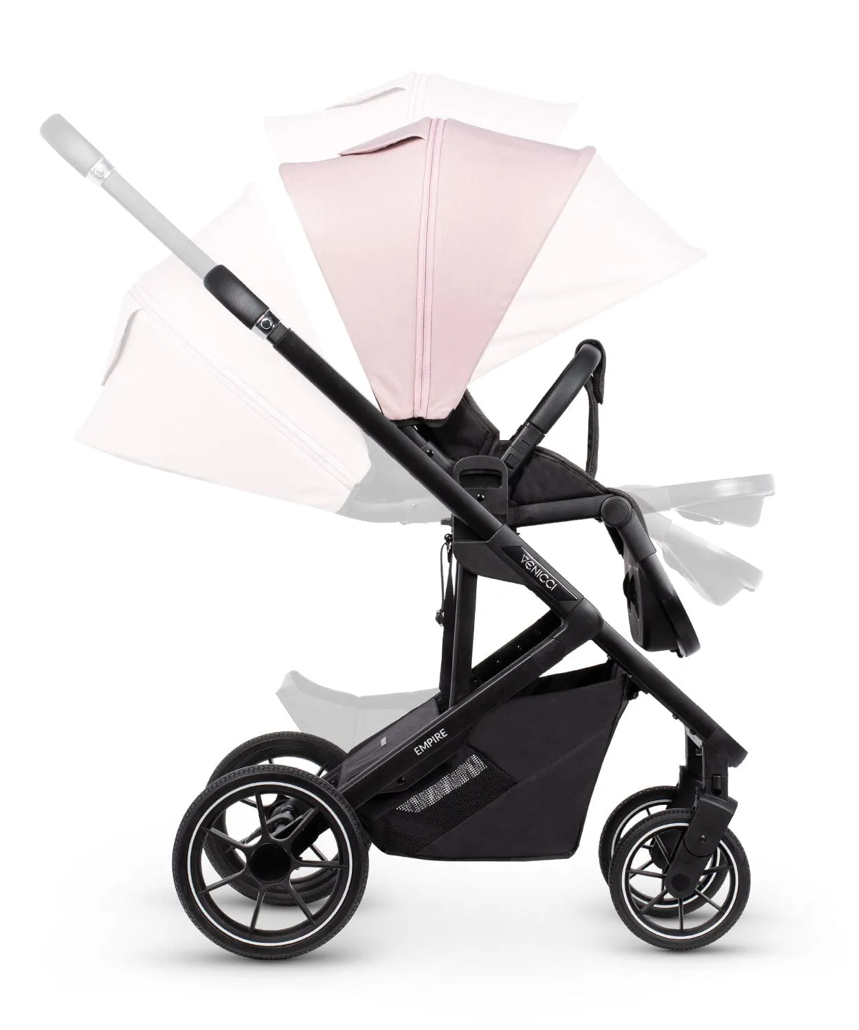 Venicci Empire Pushchair & Accessory Pack - Silk Pink