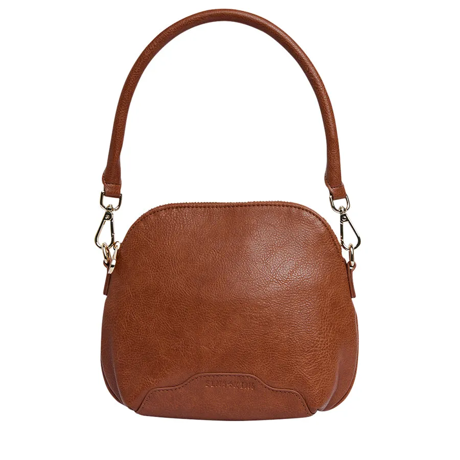 VIGO CROSSBODY - TAN PEBBLE