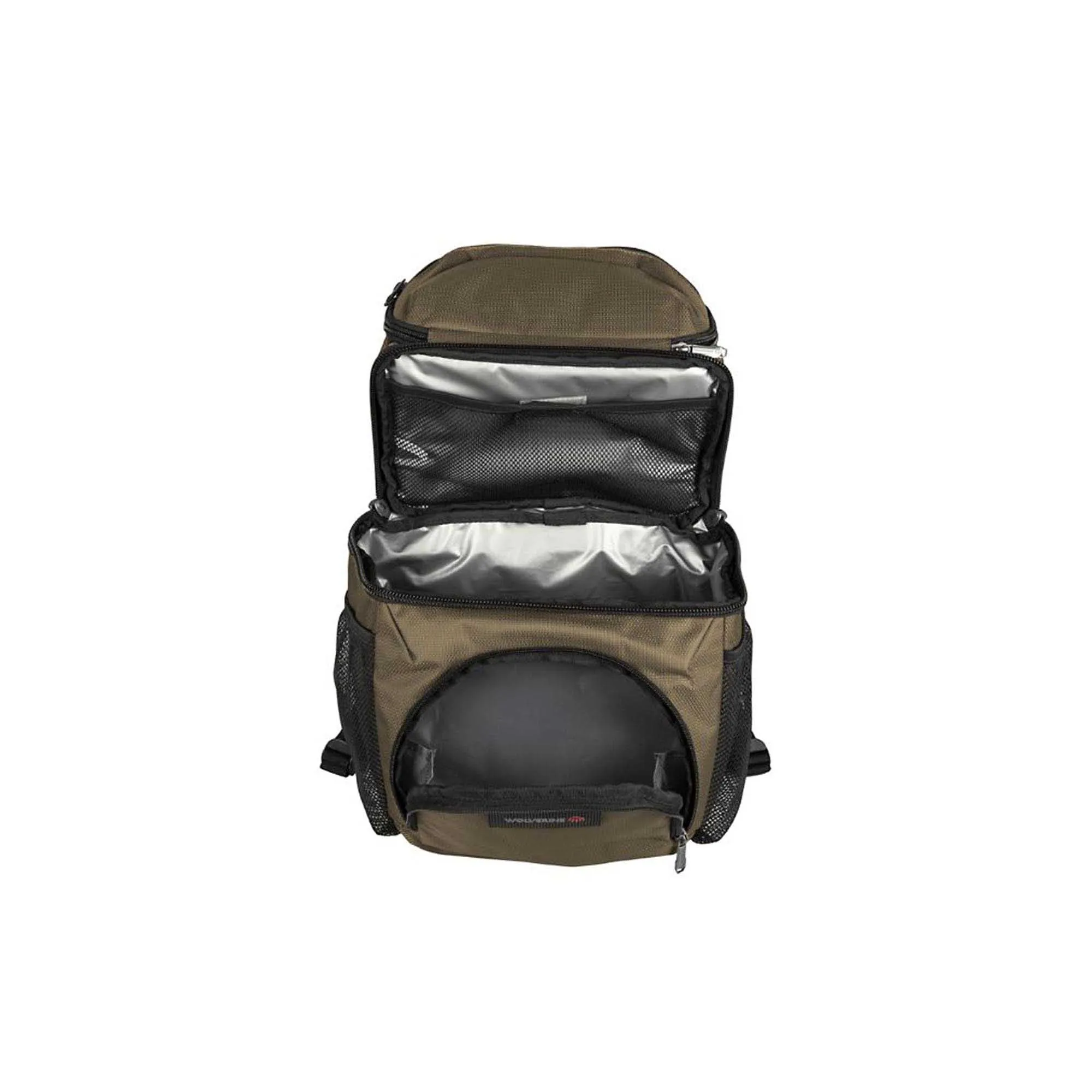 Wolverine 18 Can Cooler Backpack Chestnut