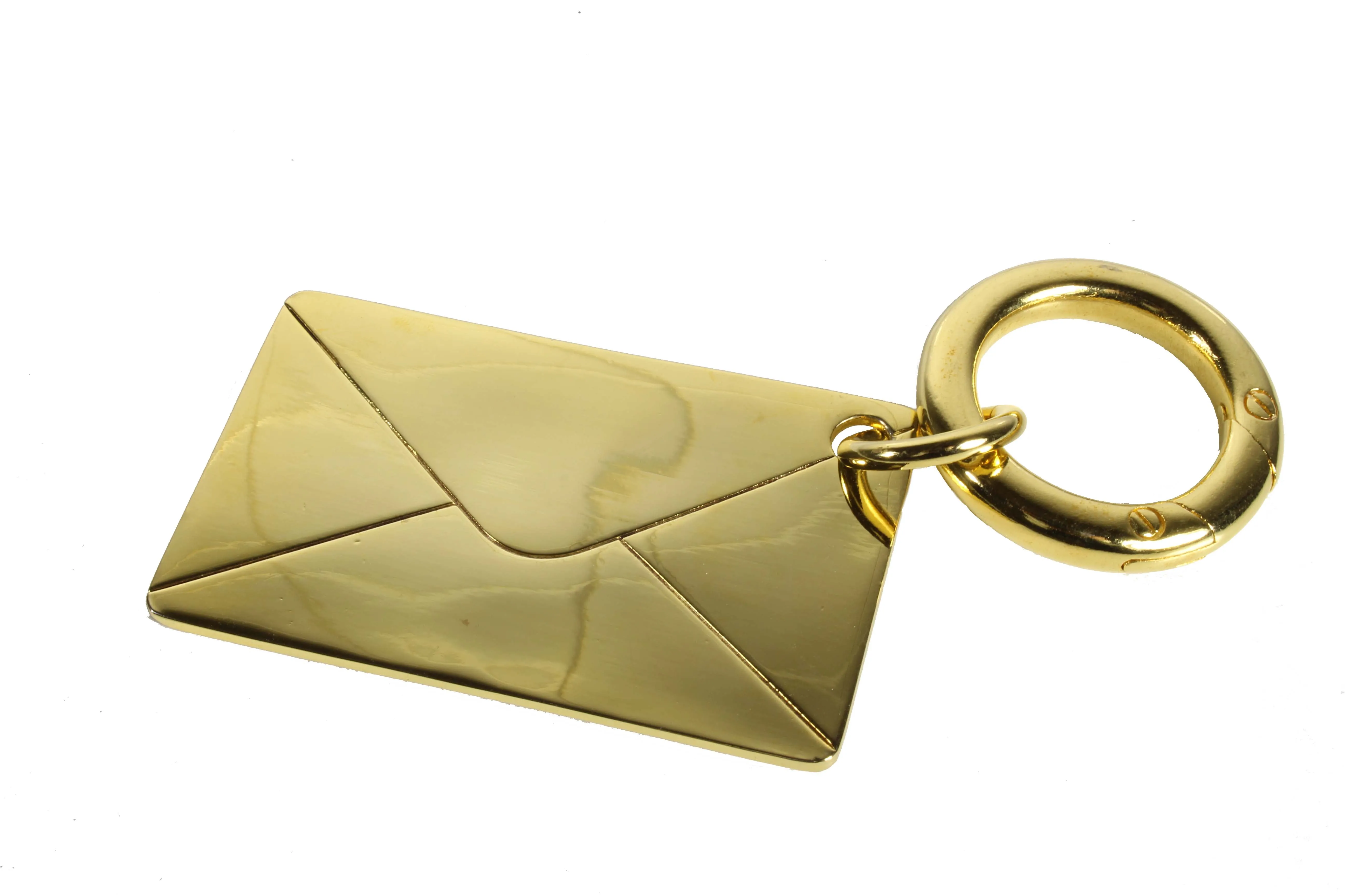 YVES SAINT LAURENT Y-mail large envelope key-ring bag charm